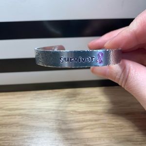 Survivor Cuff Bracelet Adjustable
